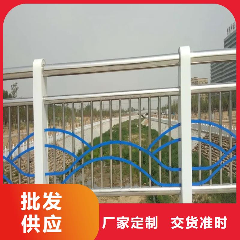 河道景观护栏-热镀锌立柱设计合理