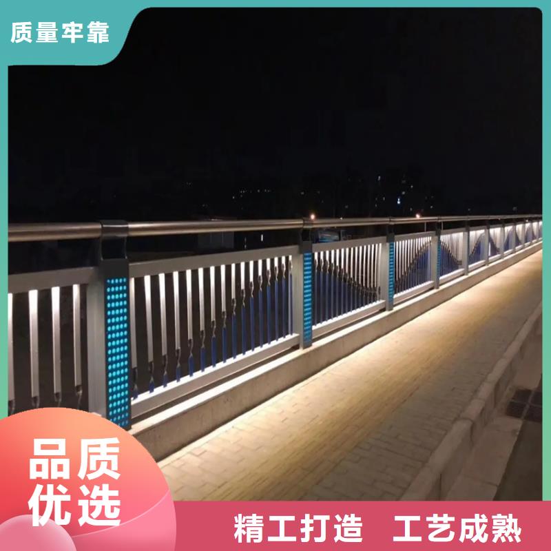 不锈钢复合管护栏立柱桥梁防撞护栏-客户认可-货到付款
