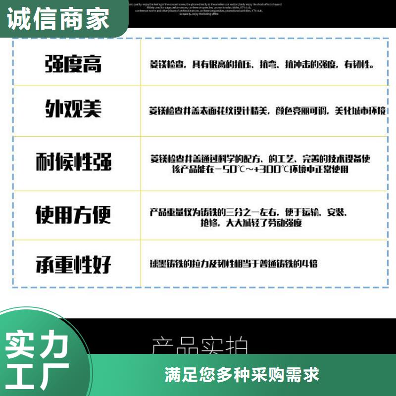 防盗球墨井盖支持定制