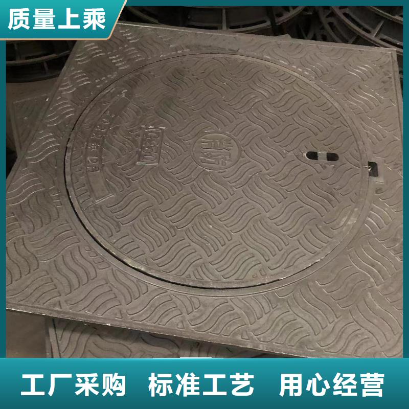 园林道路重型井盖安装