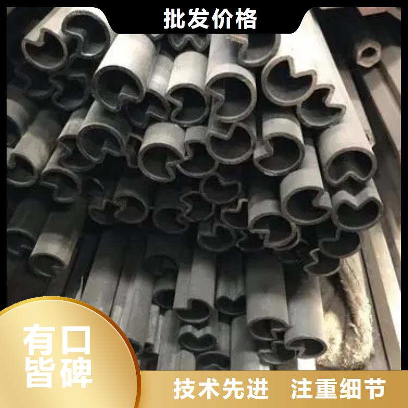 45#精密八角钢管定尺定做现场安装