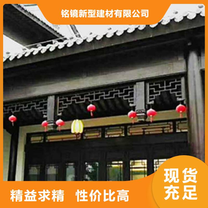 防腐木古建亭子来厂考察