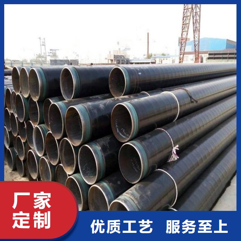 3pe防腐钢管卡箍连接涂塑钢管实体大厂