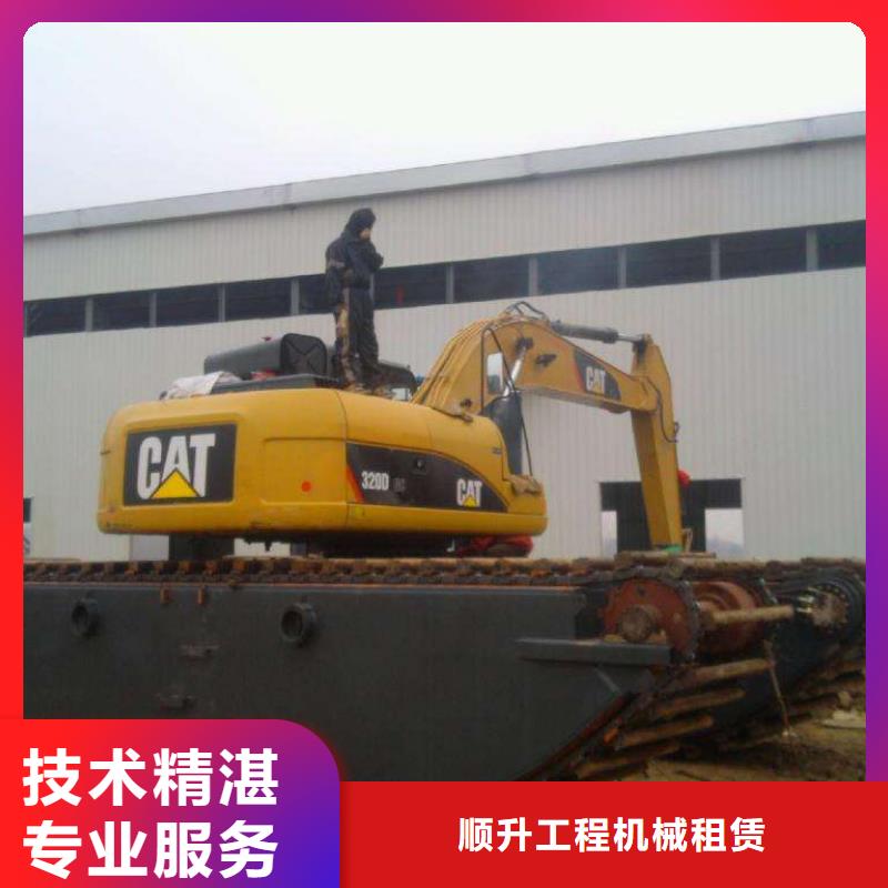 两栖挖掘机出租咨询