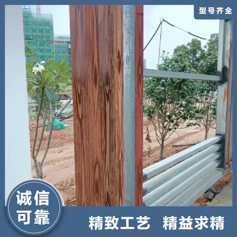 廊架长廊木纹漆，钢结构金属面木纹漆，仿木纹漆厂家施工