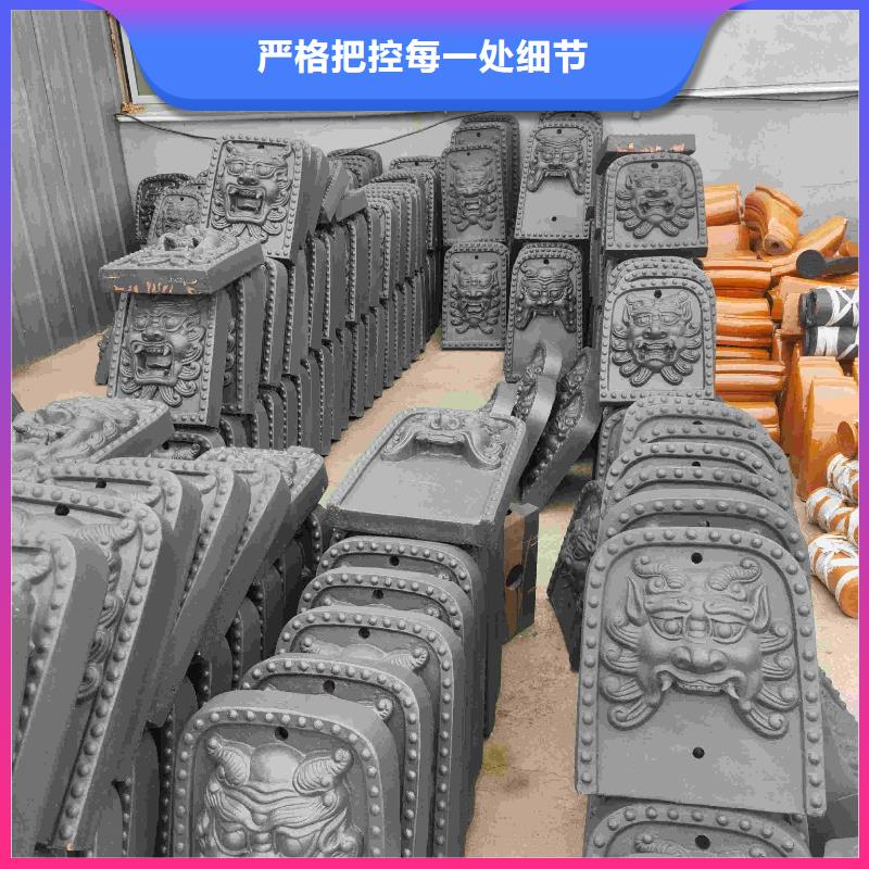 古建琉璃板瓦 仿古筒瓦生产商