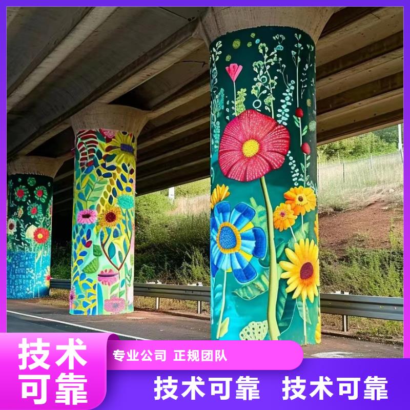 墙面彩绘墙体手绘壁画师团队