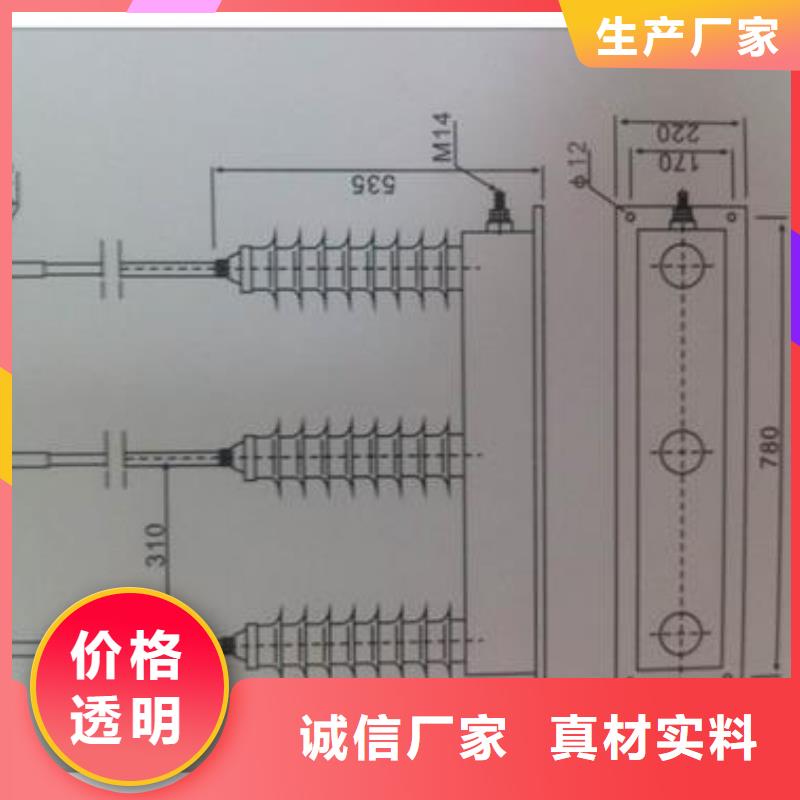 YH2.5CD-12.7/29X2三相组合式避雷器