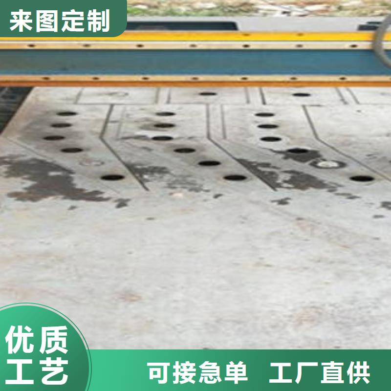 Q235材质钢板立柱切割,不锈钢复合管护栏批发价格产地源头好货