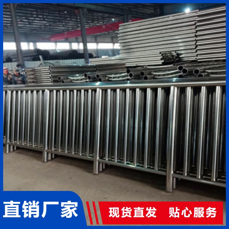 不锈钢复合管栏杆_桥梁防撞钢板立柱源头厂商