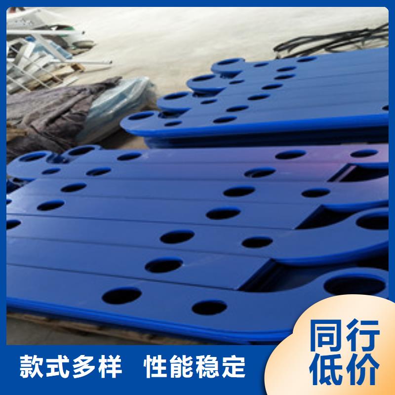 桥梁护栏立柱镀锌管景观护栏源厂直销