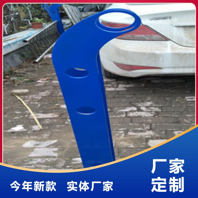 桥梁护栏立柱镀锌管景观护栏细节之处更加用心