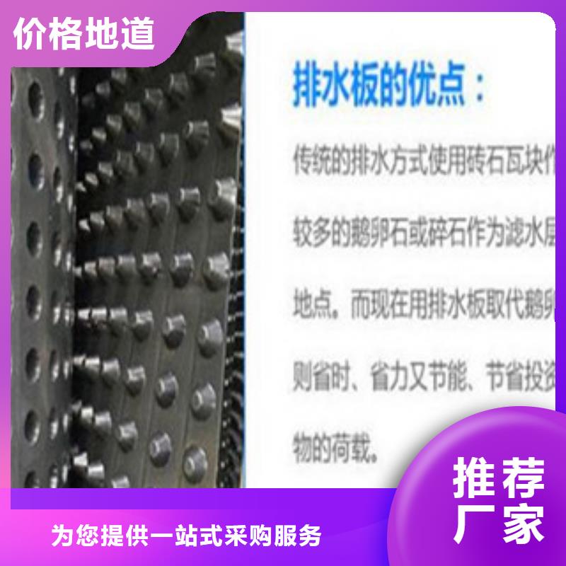 塑料排水板复合土工布真正的源头厂家