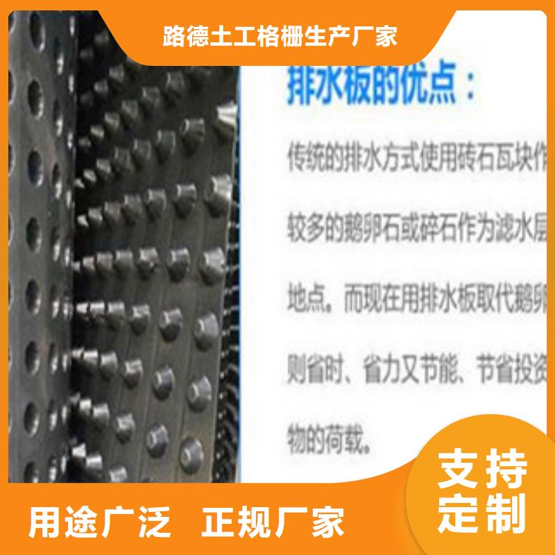 塑料排水板钢塑土工格栅产品性能