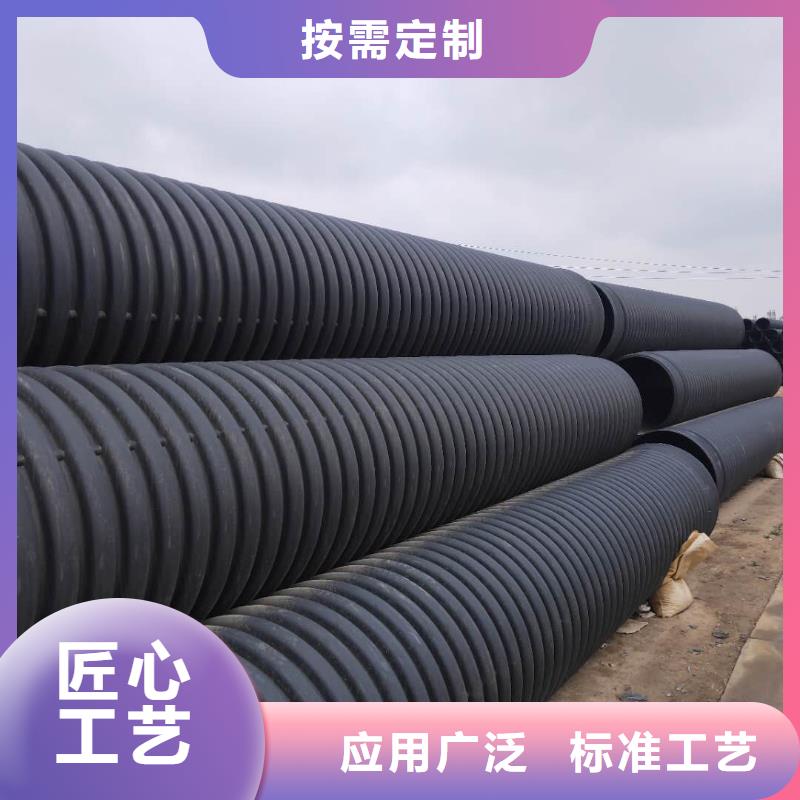 HDPE双壁波纹管HDPE克拉管生产经验丰富
