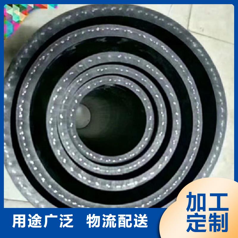 钢丝骨架管HDPE中空壁结构缠绕管好货直供