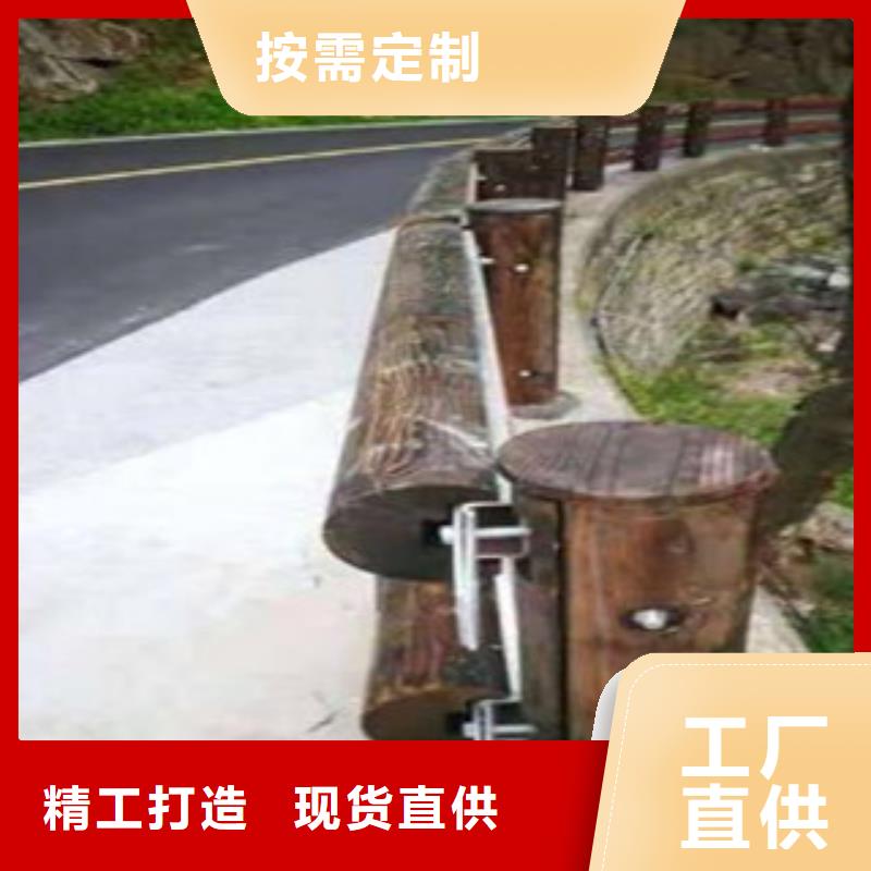 钢背木护栏,桥梁防撞护栏层层质检