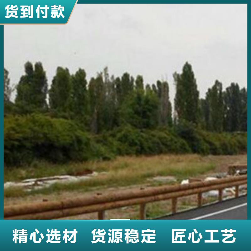 【钢背木护栏防撞护栏合作共赢】