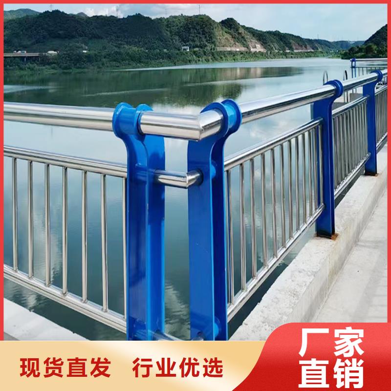 304不锈钢复合管栏杆通过检测资质认证不锈钢桥梁护栏
